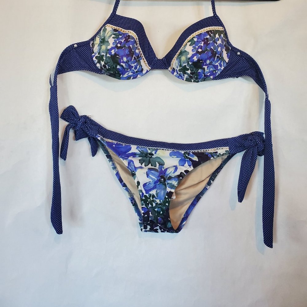 Calzedonia Floral Bikini Set Size Small